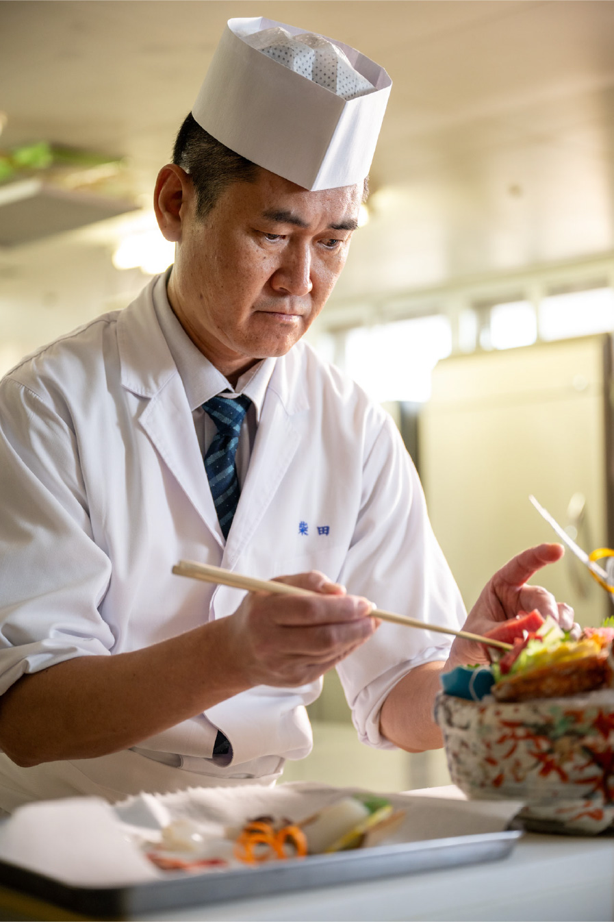 総料理長柴田伸二